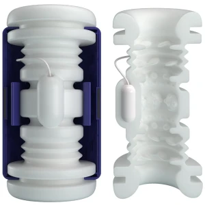 PRETTY LOVE - DJ LADY MALE MASTURBATOR WITH VIBRATION 5 SETTINGS PURPLE